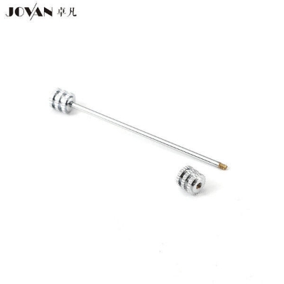 Picture of Round Head Shirt Collar Bar For Men Shirt Fashion Accessories (1ps) (Silver)
