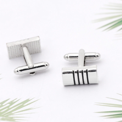 Picture of Men's Cylindrical French Cufflinks Pair Set (1 Pair) (XK1248)