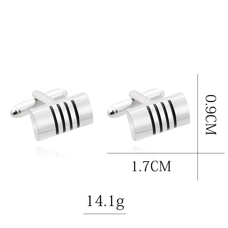 Picture of Men's Cylindrical French Cufflinks Pair Set (1 Pair) (XK1248)