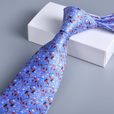 Picture of Printed Polyester Filament Casual Neck Tie for Men – 8 cm (1 Piece) (FS04,Int: One size)