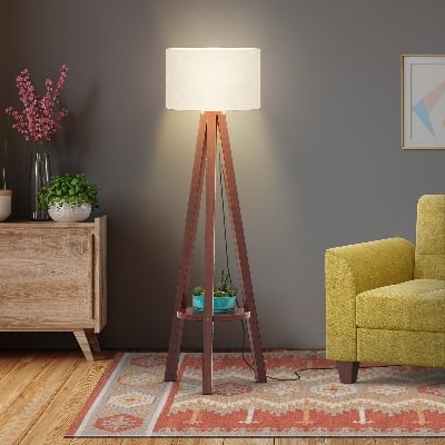 Picture of REGAL Radiant Tripod Lamp Shade Craft Items-HDC-329