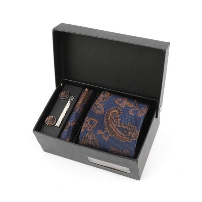 Picture of Men's Fashionable Formal & Casual Neck Tie 4 Item Set Box (1 Set) (A3H57,Int: One size)