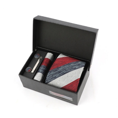 Picture of Men's Fashionable Formal & Casual Neck Tie 4 Item Set Box (1 Set) (A3H22,Int: One size)