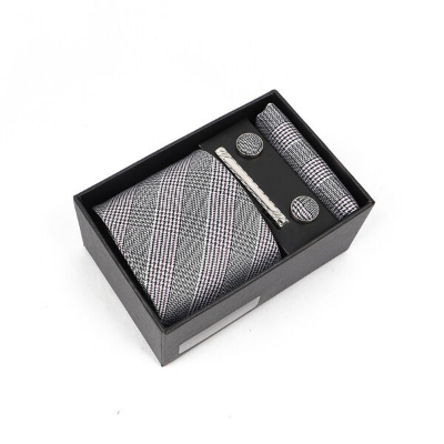 Picture of Men's Fashionable Formal & Casual Neck Tie 4 Item Set Box (1 Set) (YT-124,Int: One size)