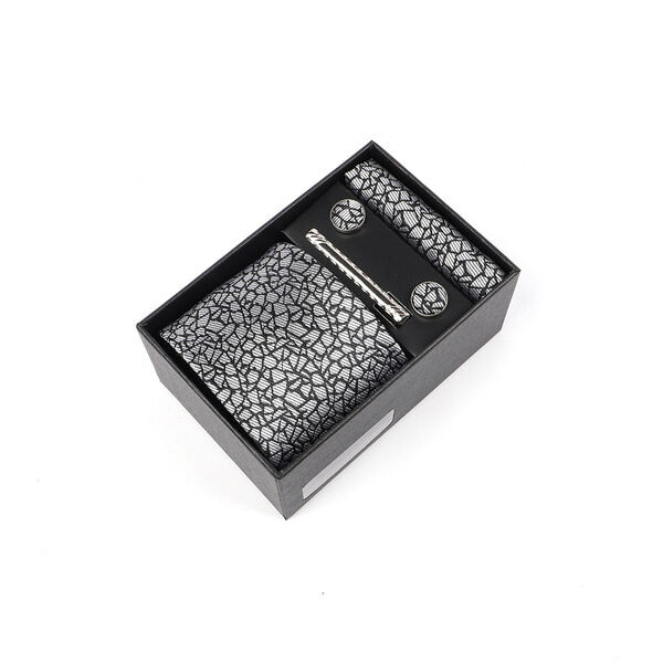 Picture of Men's Fashionable Formal & Casual Neck Tie 4 Item Set Box (1 Set) (8E058,Int: One size)