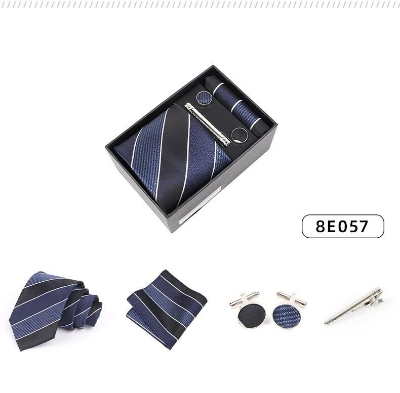 Picture of Men's Fashionable Formal & Casual Neck Tie 4 Item Set Box (1 Set) (8E057,Int: One size)