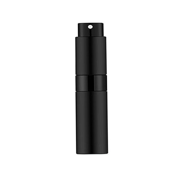 Picture of 10ml Aluminum Refillable Perfume Atomizer Spray Bottle + Nozzle– Portable Travel Size (1pc) (Black)