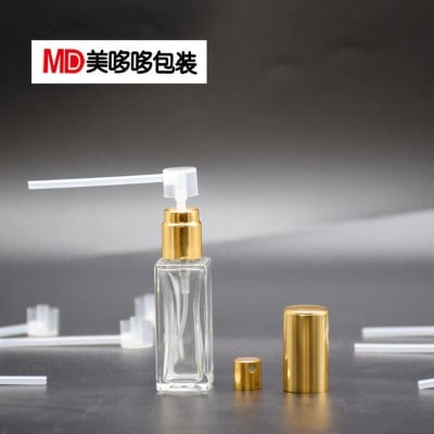 Picture of 10ml Aluminum Refillable Perfume Atomizer Spray Bottle + Nozzle– Portable Travel Size (1pc) (12p Nozzle)