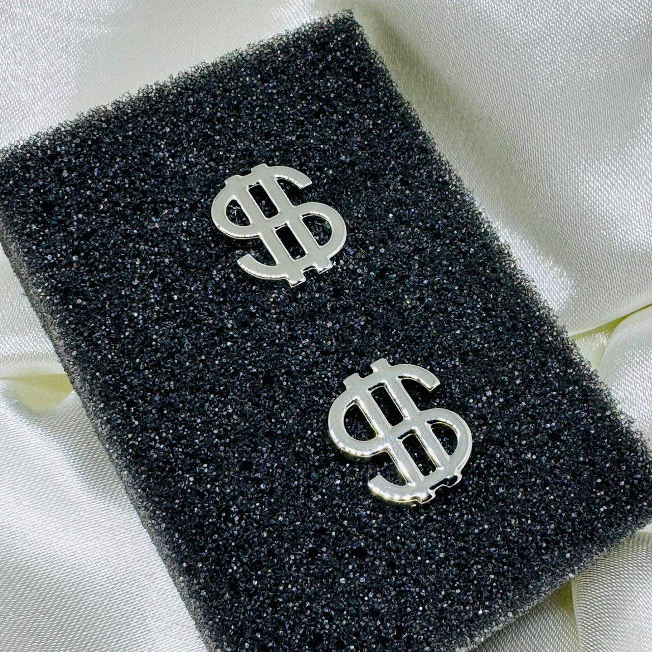 Picture of Fancy Cufflinks For Men-French Cuff Shirt Button Accessory (US Dollar Symbol)