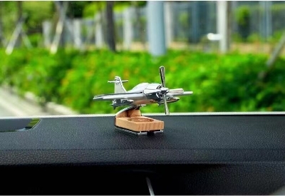 Picture of Solar Aircraft Car Perfume – Solid Aromatherapy Dashboard Ornament & Car Decoration (Ash)