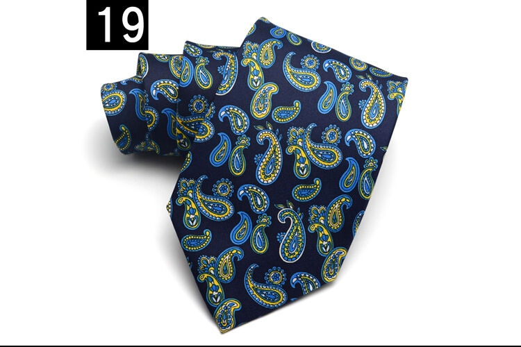 Picture of Exclusive Luxury Pattern Thick Neck Tie for Men – 9cm (1 Pc) (Design 019,Int: One size)