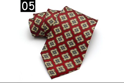 Picture of Exclusive Luxury Pattern Thick Neck Tie for Men – 9cm (1 Pc) (Color-05,Int: One size)