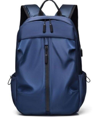Picture of New Fashion Computer Backpack Men's Leisure Sports Business Travel Backpack (Dark blue)