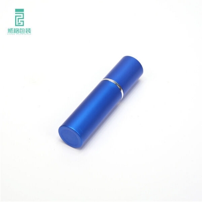 Picture of 10ml Aluminum Perfume Atomizer Spray Bottle + Nozzle  (1p) (Blue)