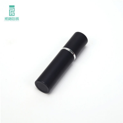 Picture of 10ml Aluminum Perfume Atomizer Spray Bottle + Nozzle  (1p) (Black)