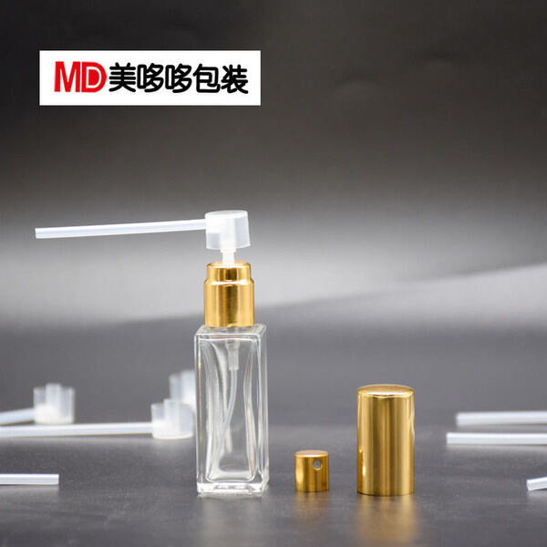 Picture of 10ml Aluminum Perfume Atomizer Spray Bottle + Nozzle  (1p) (Only 12p Nozzle)