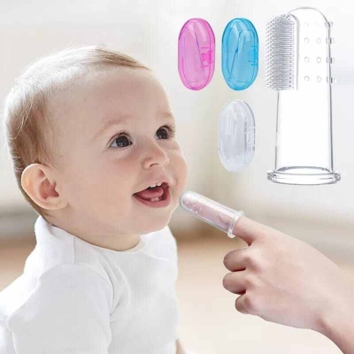 Picture of Baby Finger Tooth Brush CN_1pcs (Soft Silicone and Comfortable)