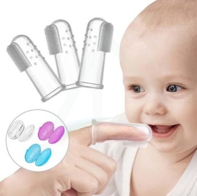 Picture of Baby Finger Tooth Brush CN_1pcs (Soft Silicone and Comfortable)