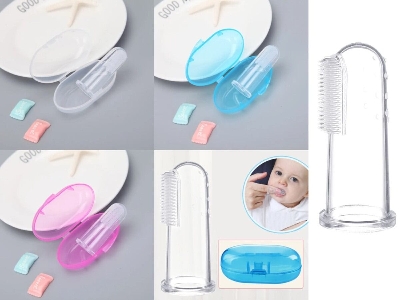 Picture of Baby Finger Tooth Brush CN_1pcs (Soft Silicone and Comfortable)