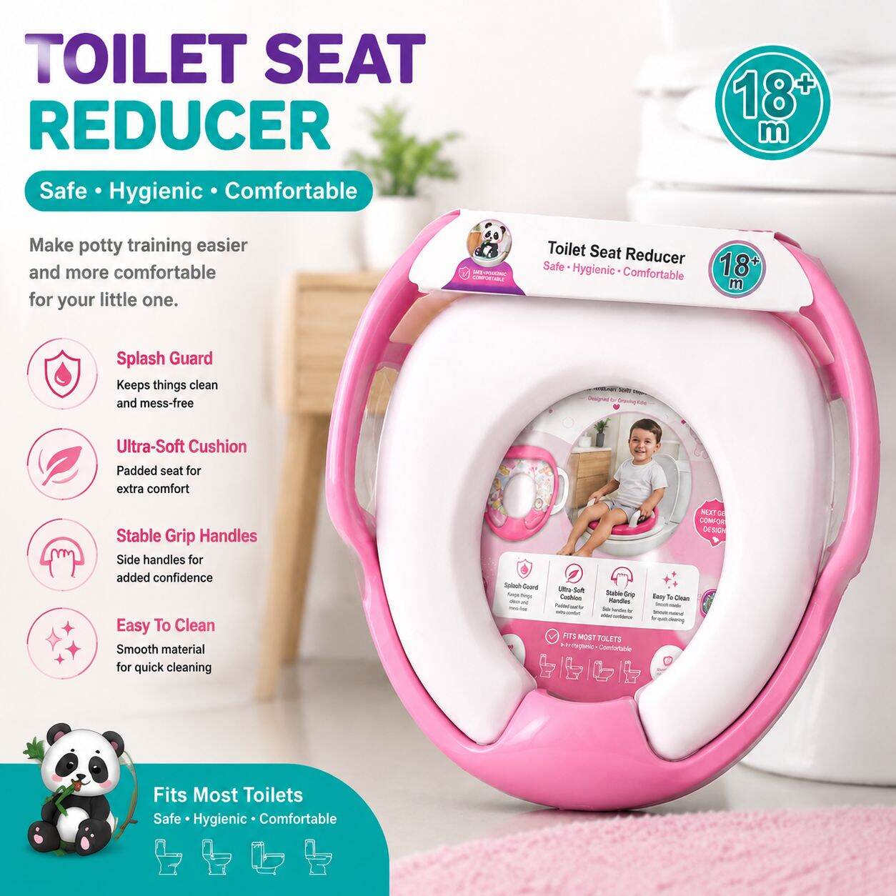Picture of Children’s Commode Support Toilet Seat | Designed for Ages 18+ Months
