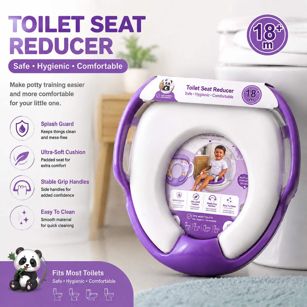 Picture of Children’s Commode Support Toilet Seat | Designed for Ages 18+ Months