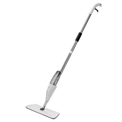 Picture of Healthy water Spray Mop - Floor Mop with Removable Washable Cleaning Pad and Integrated Water Spray Mechanism-White