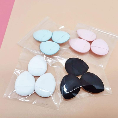 Picture of Finger Puff Sponge (3 Pcs)-Multicolor