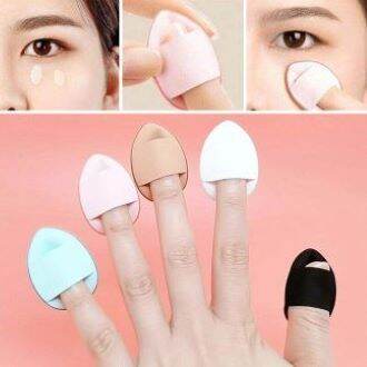 Picture of Finger Puff Sponge (3 Pcs)-Multicolor