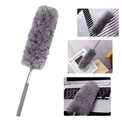 Picture of 9.5 Feet 1Pcs /Adjustable Soft Microfiber Feather Duster Anti Static Dust Extend Handle Household Dusting Brush Cleaning Tools-Multicolor