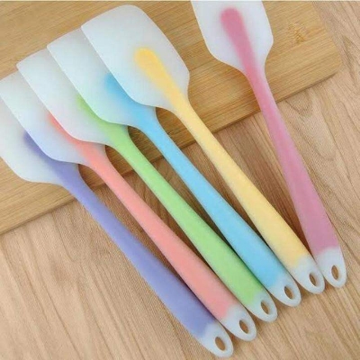 Picture of Silicone Non Stick Spoon/Khunti-1 Piece - Chopsticks-Multicolor
