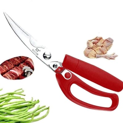 Picture of Fish/Chicken Cutting Kitchen Scissor (Best Quality)-Multicolor