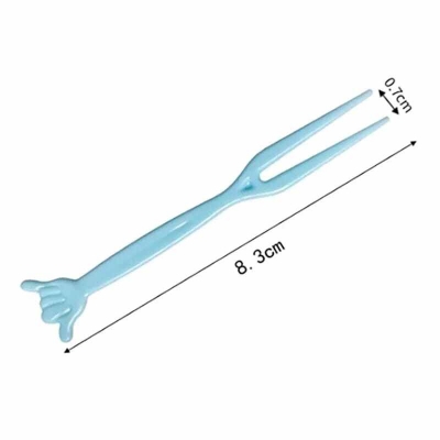 Picture of 50 Pcs Fruit Fork Packet-Multicolor