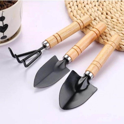 Picture of 3 pcs Large Garden Tools Set Garden Tools Set Small 7" - 3 PCS gardening tools, Garden tool-Multicolor