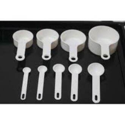 Picture of Measuring Cup and Measuring Spoon Set - 9 PCS-Multicolor