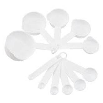Picture of Measuring Cup and Measuring Spoon Set - 9 PCS-Multicolor