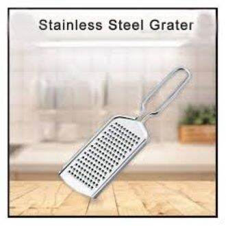 Picture of Stainless Steel Rectangular Cheese Grater Fruit Peeler Durable Kitchen Tool-Multicolor