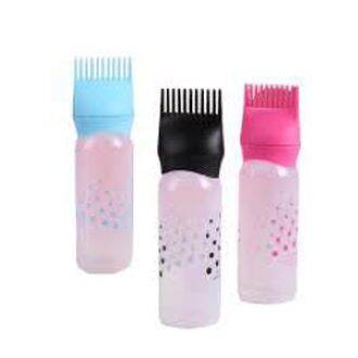 Picture of Printed Multi-functional Hair Dyeing Treatment Oil Cream Shampoo Bottle Oil Coloring Dispensing Applicator Brush Tip Tool