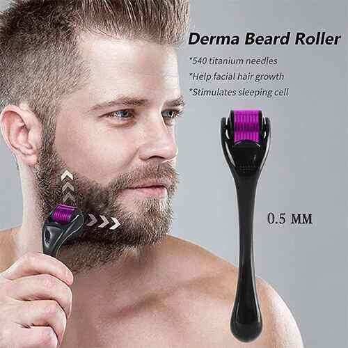Picture of Derma Roller Micro Needle for Hair, Beard Growth and Facial Skin Therapy