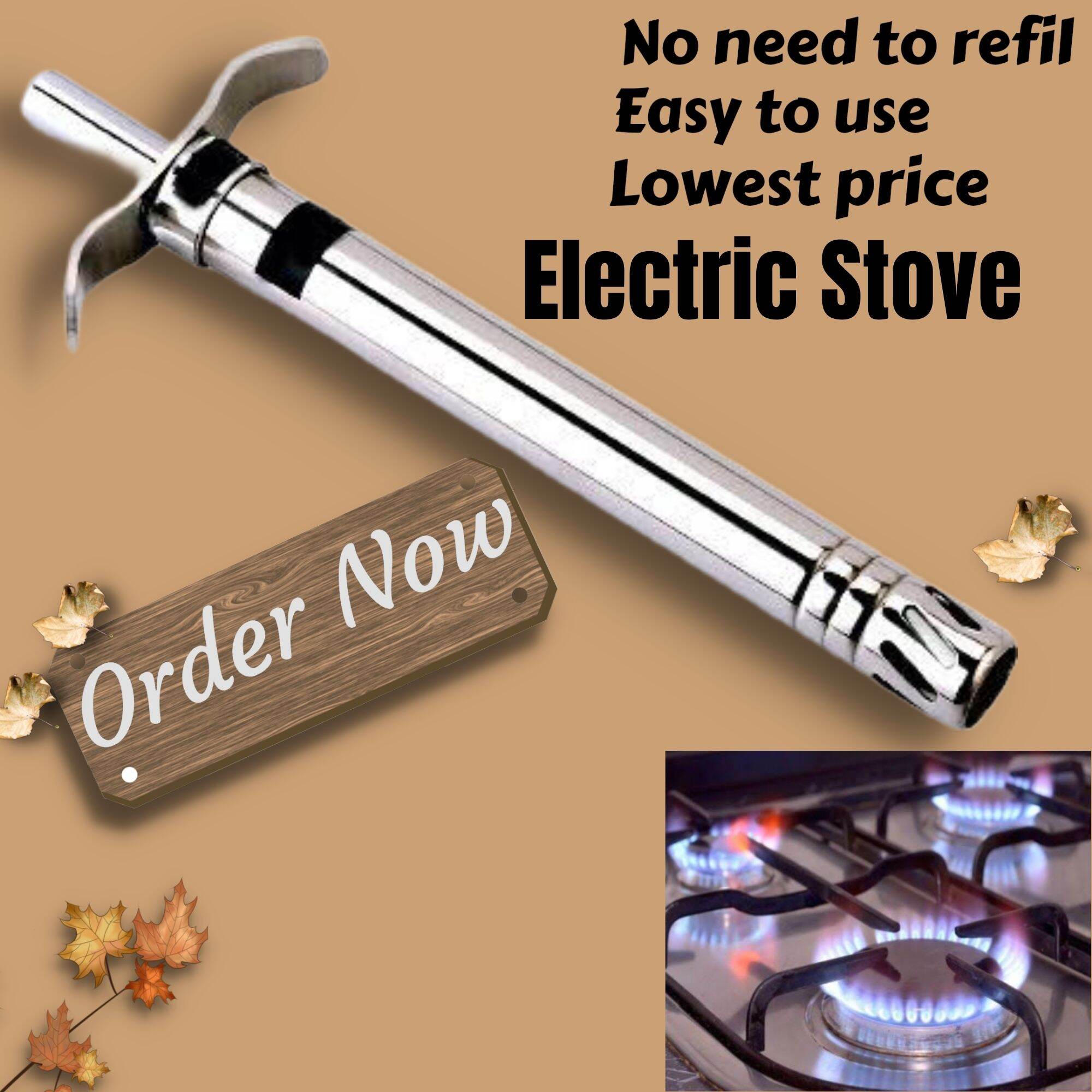 Picture of Stainless Steel Gas Lighter for kitchen stove