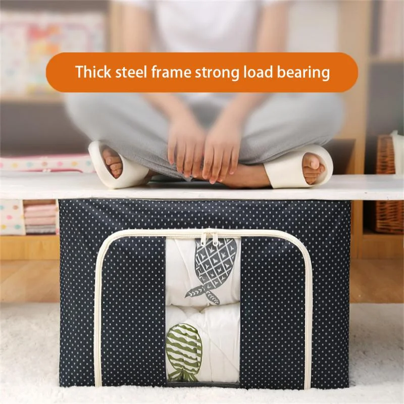 Picture of Foldable Clothes Storage Box-Ash