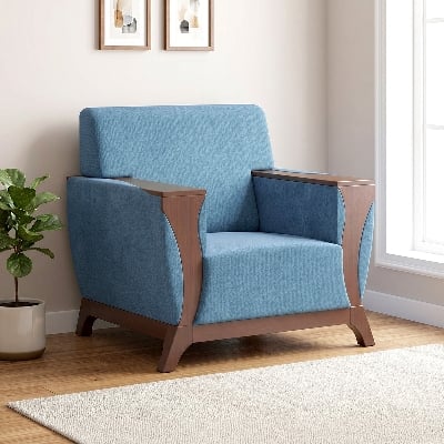 Picture of REGAL Single Sofa ROME -SSC-347-3-1-20 (Fabric-2159)