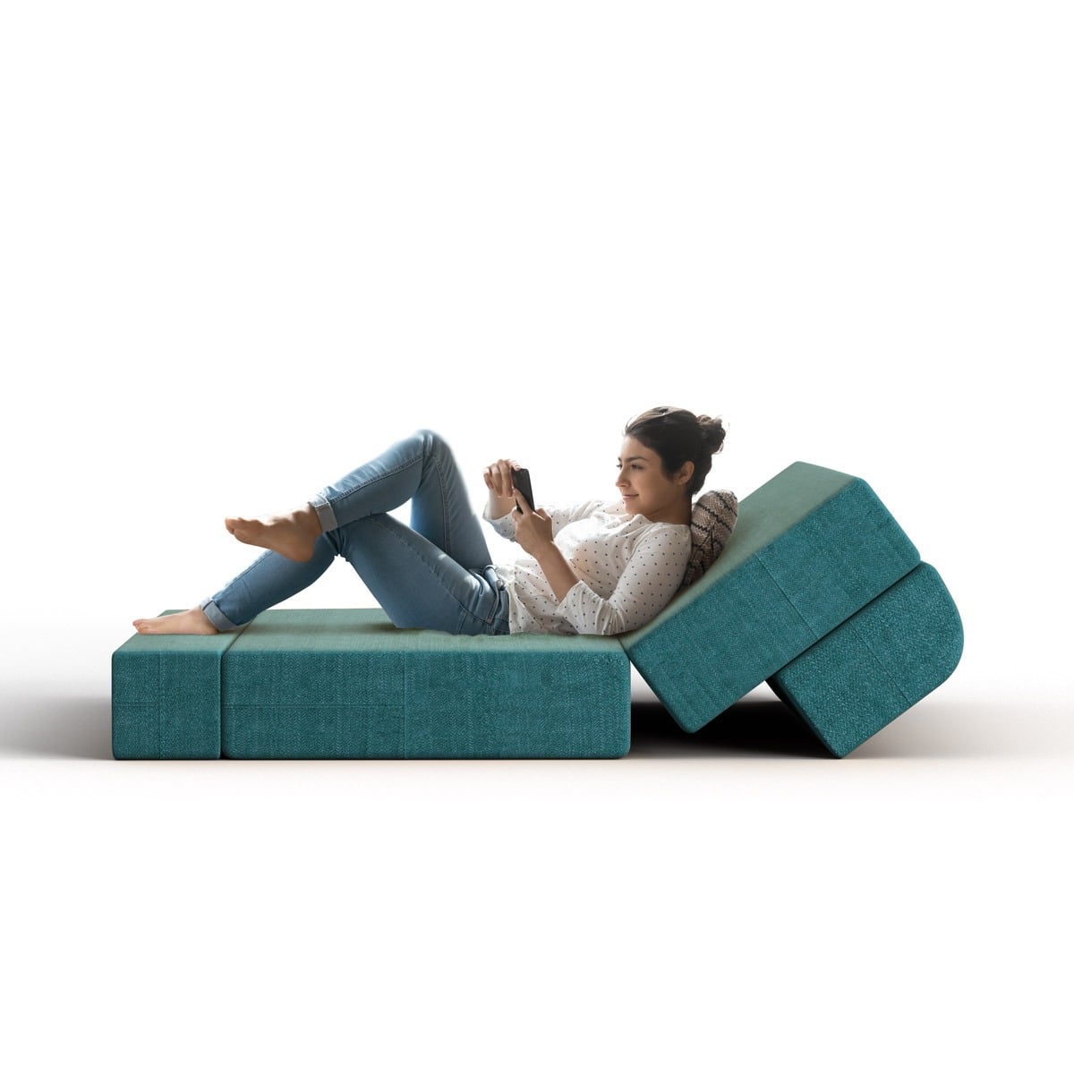 Picture of REGAL Sofa Cum Bed (Double) SCB-205-6-2-07(DOUBLE)(Febric-2135)