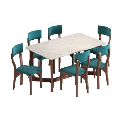 Picture of REGAL Venice Dining table Wooden Dining Table I TDH-343-3-1-20