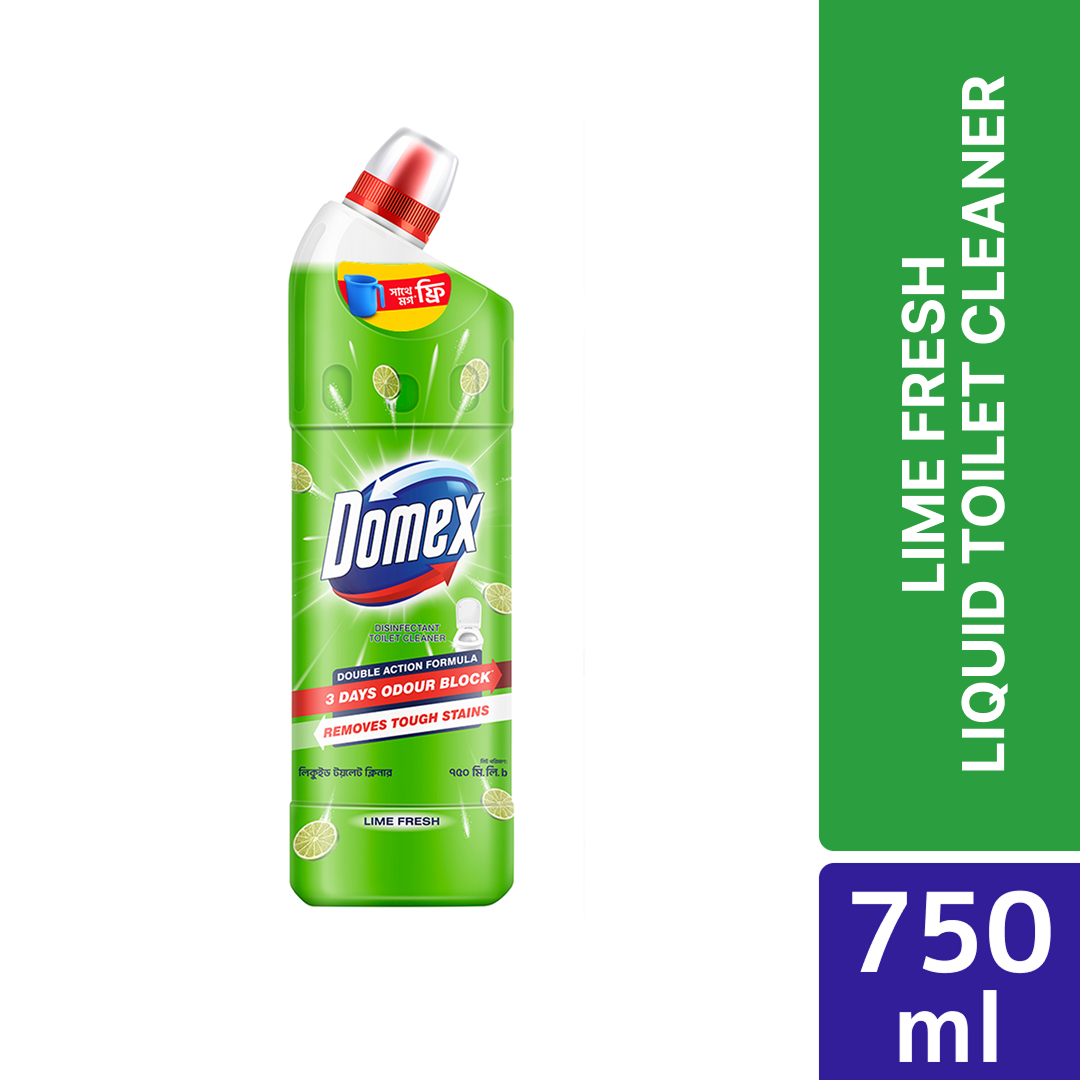 Picture of Domex Toilet Cleaning Liquid Lime Fresh 750ml Get a MUG free