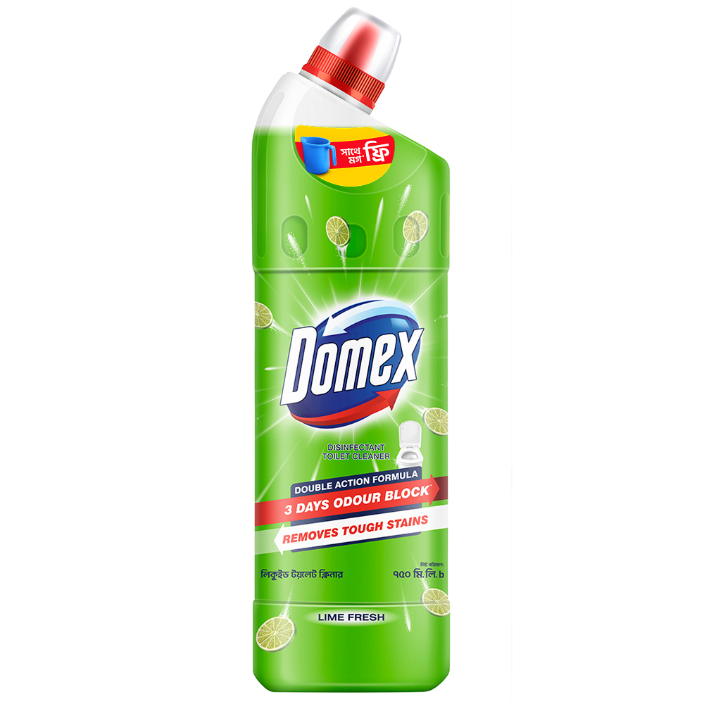 Picture of Domex Toilet Cleaning Liquid Lime Fresh 750ml Get a MUG free