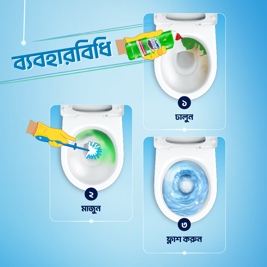 Picture of Domex Toilet Cleaning Liquid Lime Fresh 750ml Get a MUG free