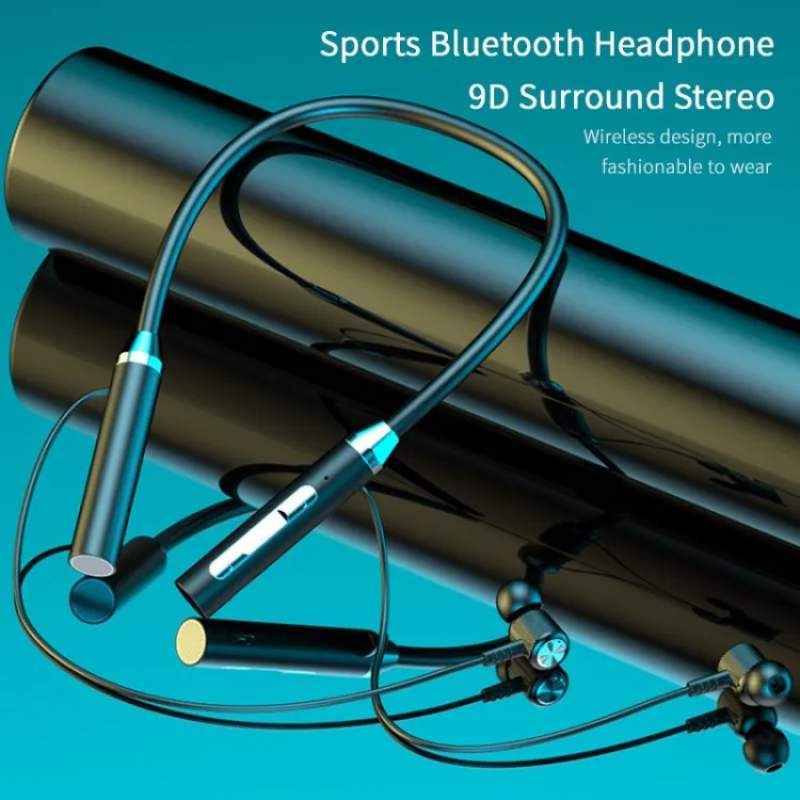 Picture of Uiisii R03 Wireless Bluetooth Neckband headphone - Black