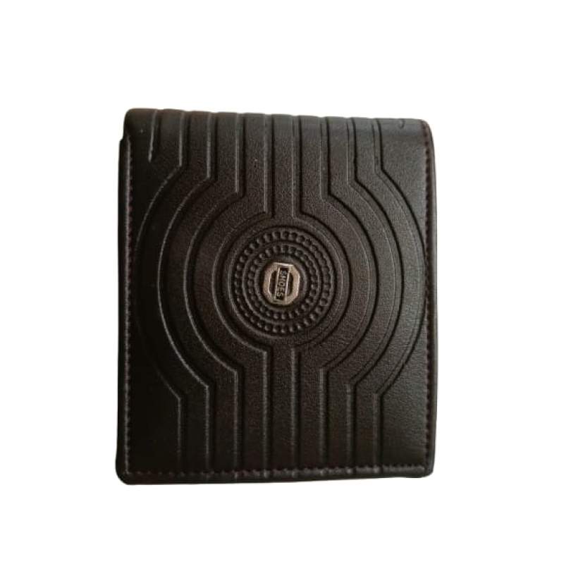 Picture of Premium 100% Genuine Cow Leather Trifold Money Bag For Men Men's High Quality 100% Cow Leather Coin Pocket Black Wallet For Men Elegant And Comfortable Stylish Export Quality Wallets Fashion Vintage Wallet Casual Male Wallet Multi-Card Slot