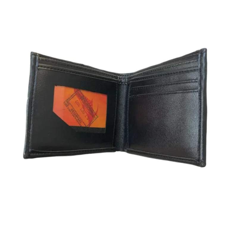Picture of Premium 100% Genuine Cow Leather Trifold Money Bag For Men Men's High Quality 100% Cow Leather Coin Pocket Black Wallet For Men Elegant And Comfortable Stylish Export Quality Wallets Fashion Vintage Wallet Casual Male Wallet Multi-Card Slot