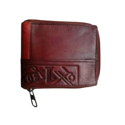 Picture of Premium 100% Genuine Cow Leather Trifold Money Bag For Men Men's High Quality 100% Cow Leather Coin Pocket Black Wallet For Men Elegant And Comfortable Stylish Export Quality Wallets Fashion Vintage Wallet Casual Male Wallet Multi-Card Slot - Brown